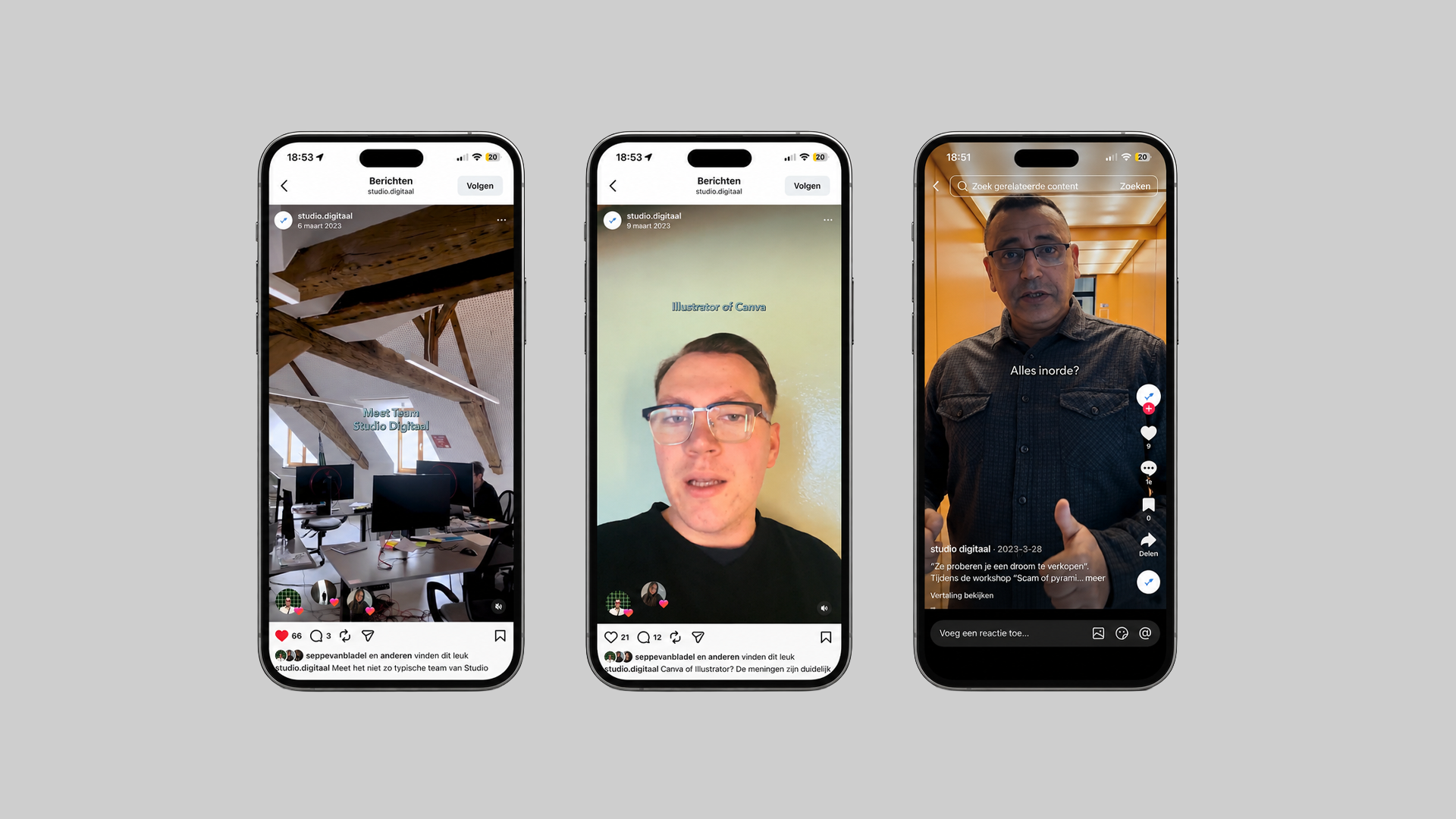 Studio Digitaal — Short Form Content